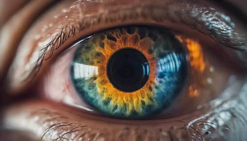 cloudy lens in eye